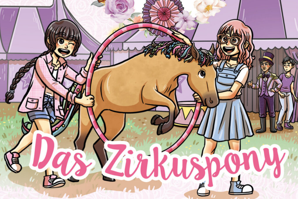 Cover von „Abenteuer vom Rosenhof: Das Zirkuspony“
