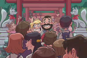 Teaser-Bild für den Comic "Our Japan Travel Diary"