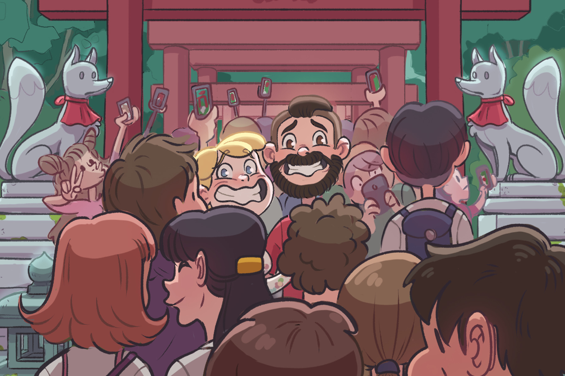 Teaser-Bild für den Comic "Our Japan Travel Diary"