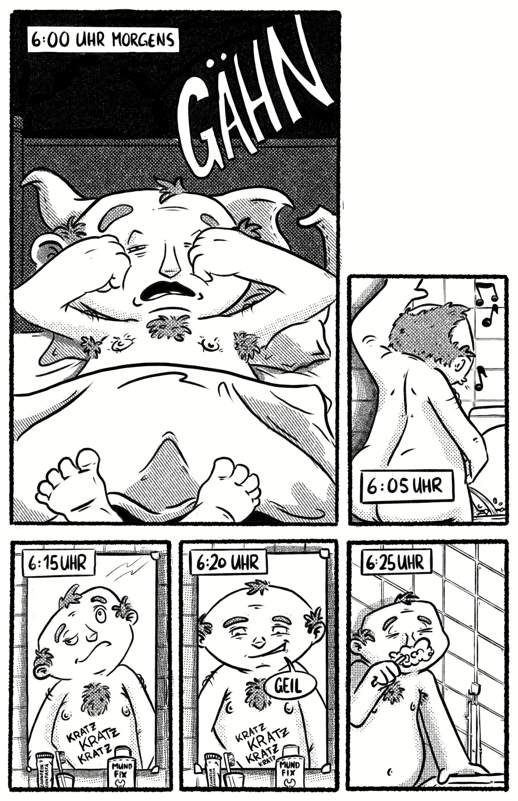 Comic Pimmel und Pummel