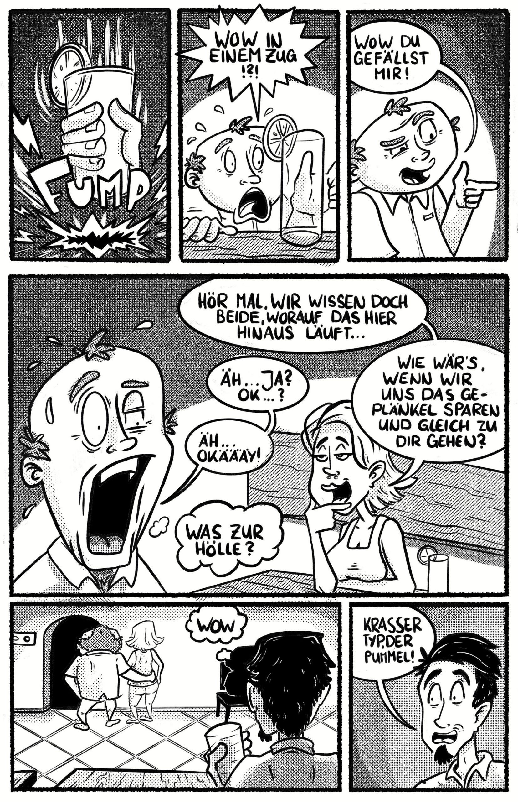 Comic Pimmel und Pummel
