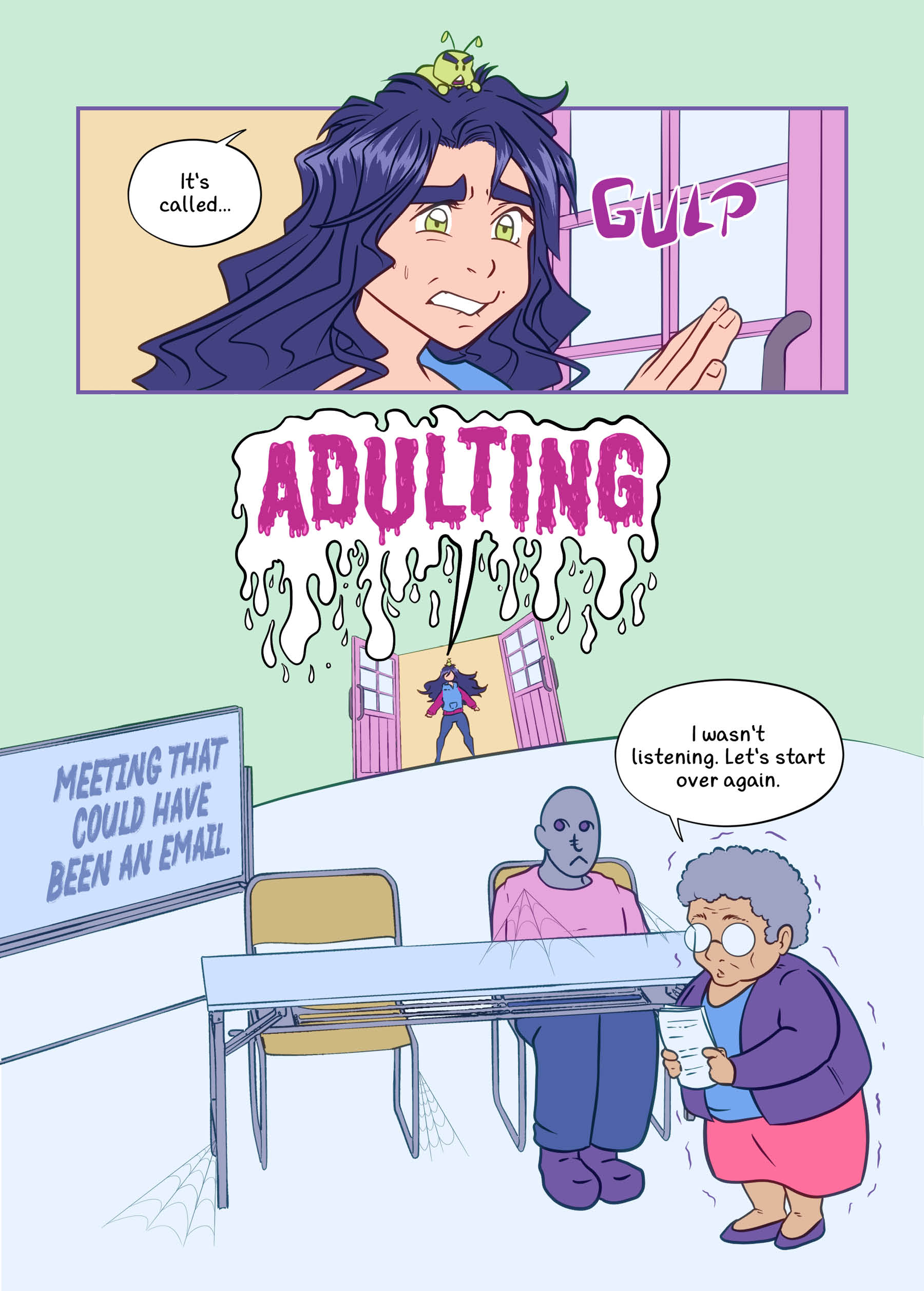This comic has no title cause I got distracted again 2