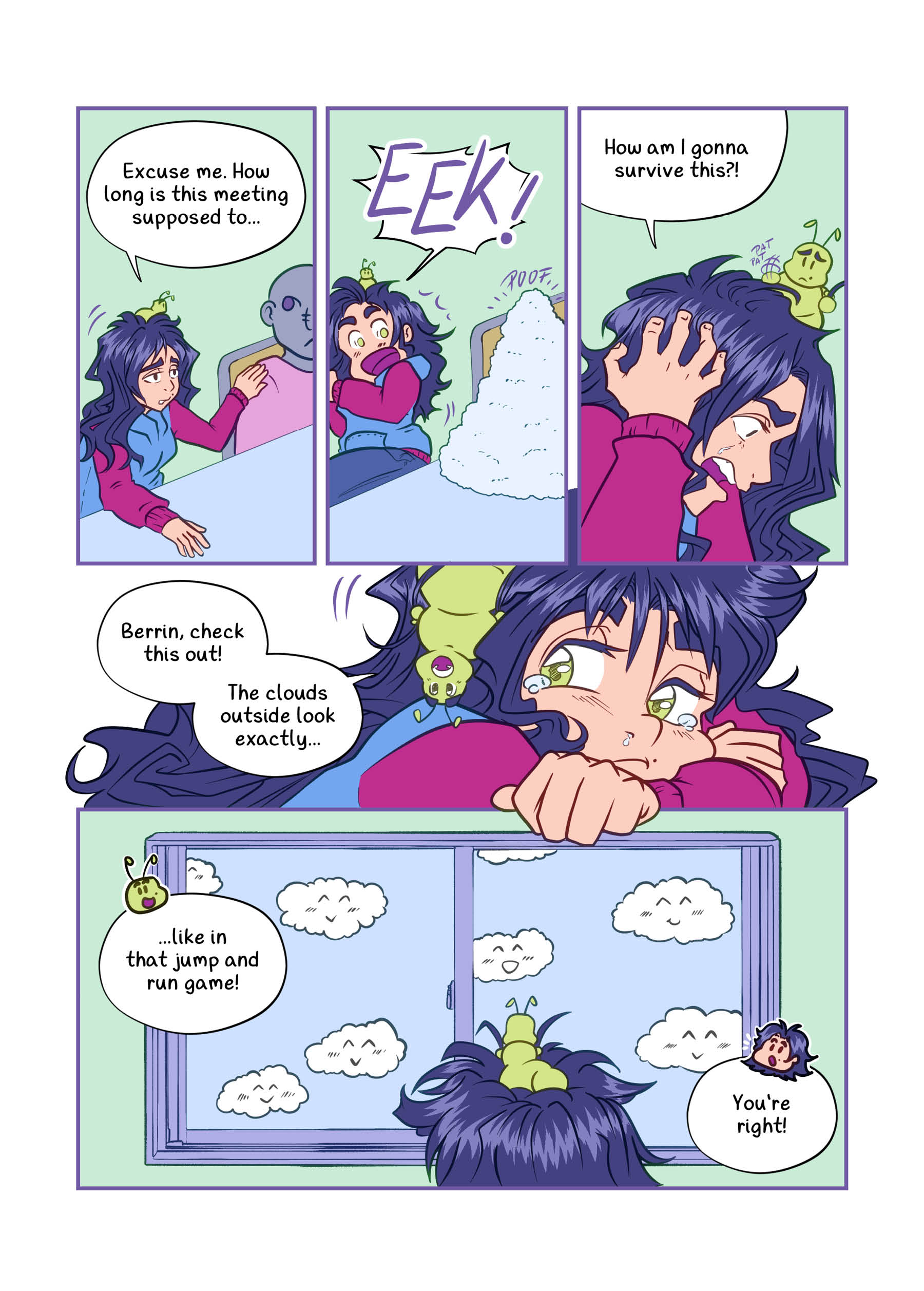 This comic has no title cause I got distracted again 3