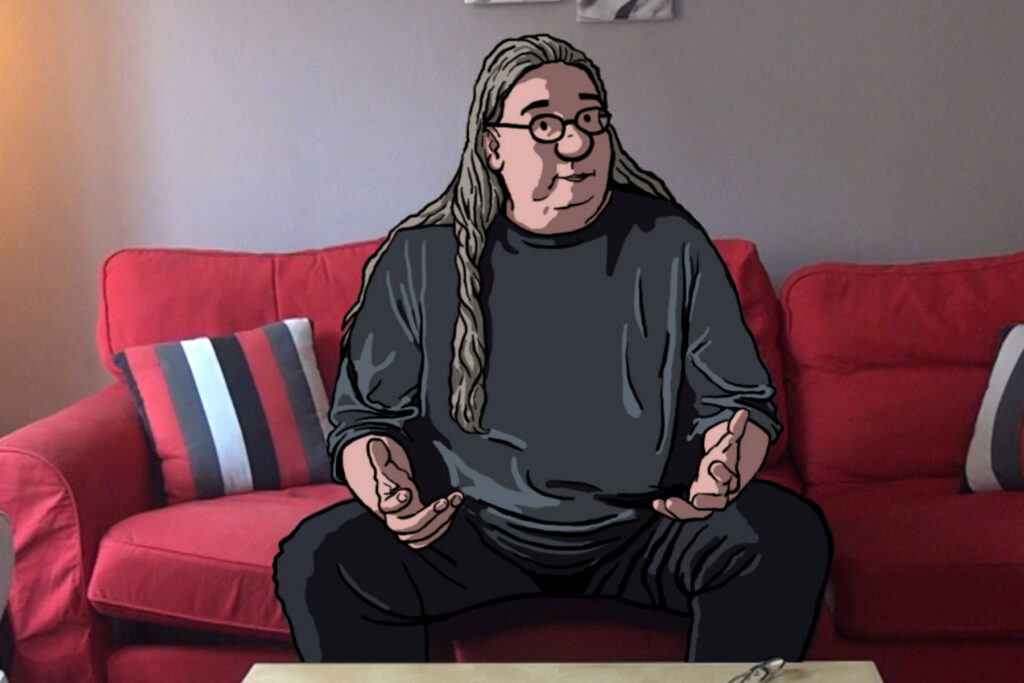 Portrait des Künstlers