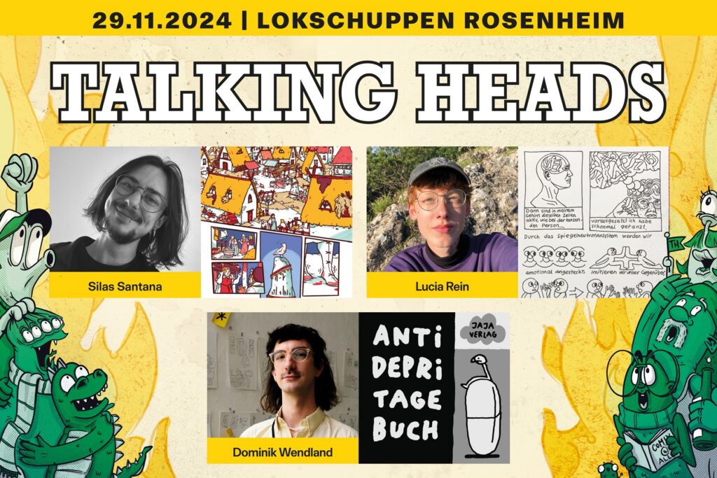 Ankündigung Talking Heads Rosenheim