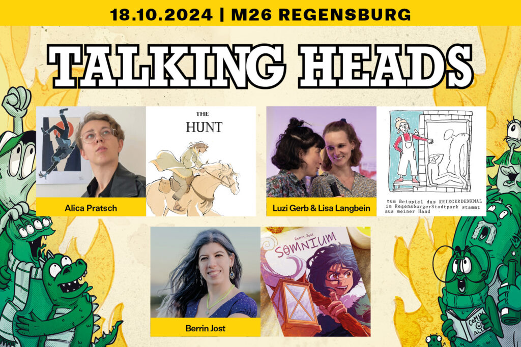 Ankündigung Talking Heads Regensburg