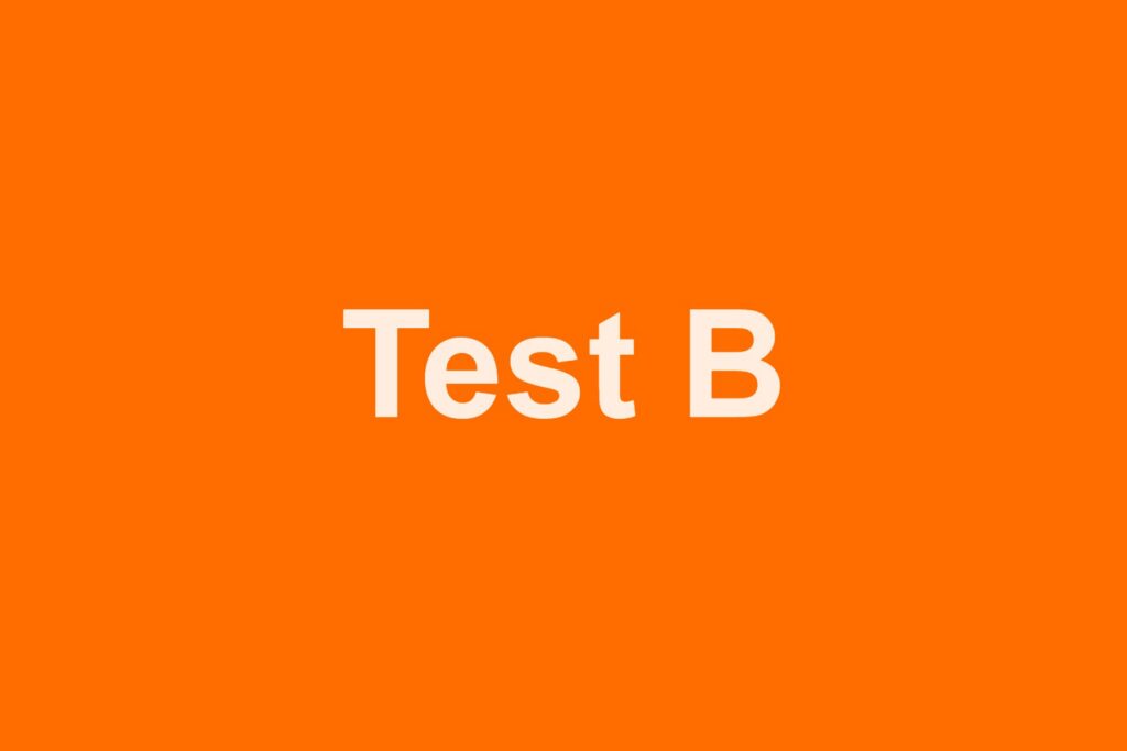 Testfläche Cover B